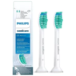 Philips Sonicare C1 ProResult 2-pack Opzetborstel Slim en effectief poetsen (HX6012/05)