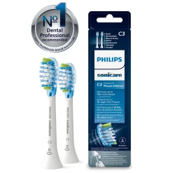 Philips Sonicare C3 Premium Plaque Defence 2-Pack Opzetborstels (HX9042/17)