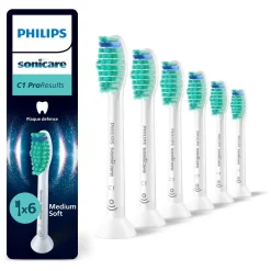 Philips Sonicare ProResults C1 Opzetborstels Wit 6-Pack (HX6016/87)