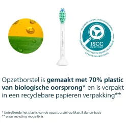 Philips Sonicare ProResults C1 Opzetborstels Wit 6-Pack (HX6016/87)