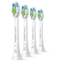 Philips Sonicare W2 Optimal White 4-Pack witte opzetborstels (HX6064/87)