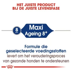 Royal Canin Maxi Ageing 8 Plus Hondenvoer 3kg Voor Senior Honden