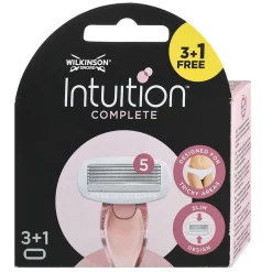 Wilkinson Intuition Complete Mesjes 4-Pack (3+1) Voor de gevoelige huid