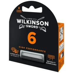 Wilkinson Sword High Preformance 4-Pack Diamanten scheermesjes voor een gladde huid