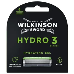 Wilkinson Sword Hydro 3 Black Edition 4 pack