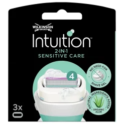 Wilkinson Sword Intuition 2in1 Sensitive Care 3-pack