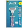 Gillette Venus Smooth Start houder met 6 navulmesjes - Zijdezacht scheren