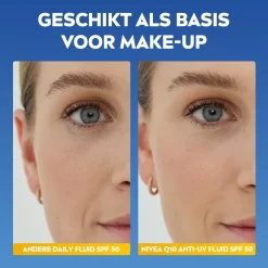 NIVEA Q10 Daily Fluid Dagcrème SPF50 40ml Anti-Rimpel Creme