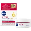 Nivea Vital Anti-Rimpel Extra Voedende Dagcrème SPF15 50ml - Rijpe en droge huid - Met arganolie en calcium 1 Nivea Vital Anti-Rimpel Extra Voedende Dagcrème SPF15 50ml – Rijpe en droge huid – Met arganolie en calcium