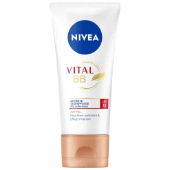 Nivea Vital BB Cream Medium SPF15 50ml Hydratatie & Egale Tein 8 Nivea Vital BB Cream Medium SPF15 50ml Hydratatie & Egale Tein