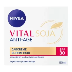 Nivea Vital Soja Anti-Age Beschermende Dagcrème SPF30 Rijpe huid 50ml