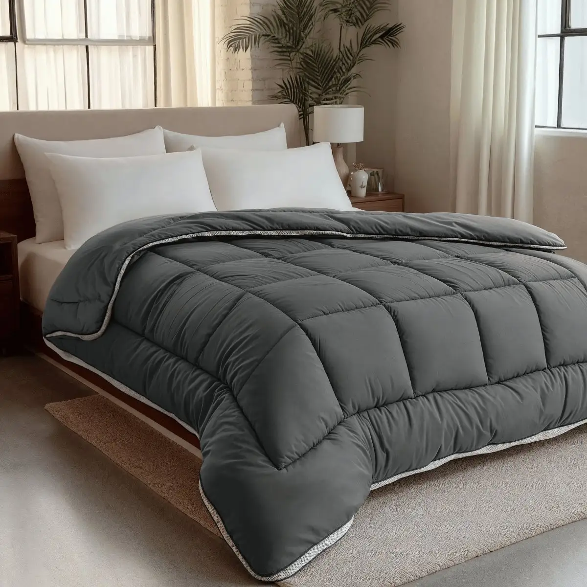 Royalbed 3D AIR All over Anthracite 140x200cm 6 Royalbed 3D AIR All over Anthracite 140x200cm - Afbeelding 4