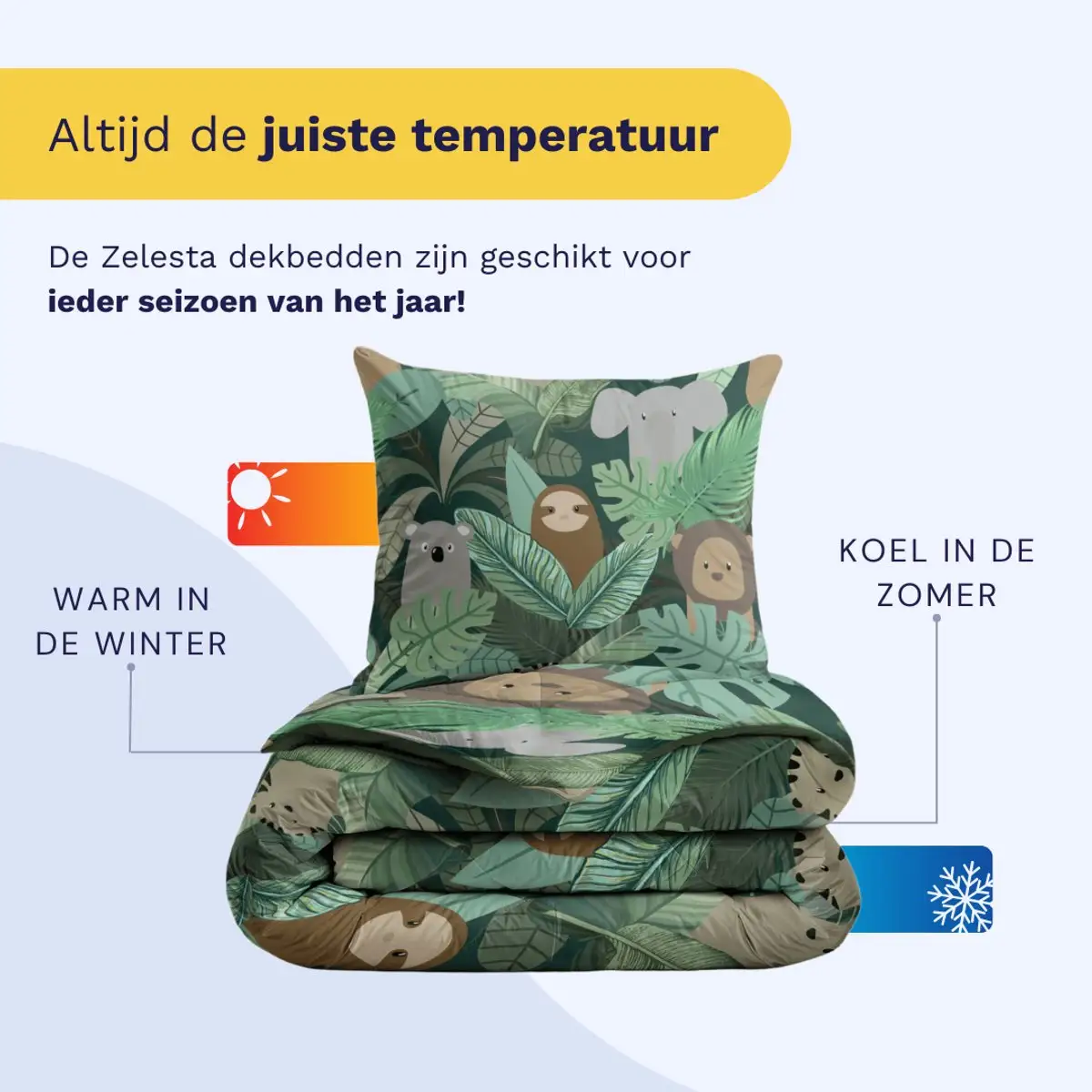 Zelesta Kiddybed Jungle Fantasy 140x200cm 7 Zelesta Kiddybed Jungle Fantasy 140x200cm - Afbeelding 5