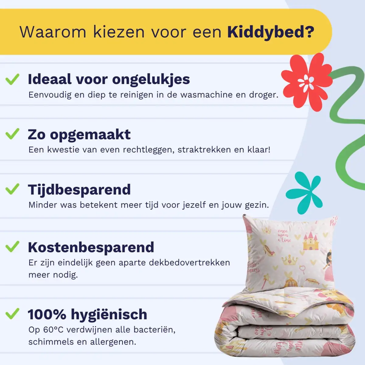 Zelesta Kiddybed Princess 140x200cm 8 Zelesta Kiddybed Princess 140x200cm - Afbeelding 6