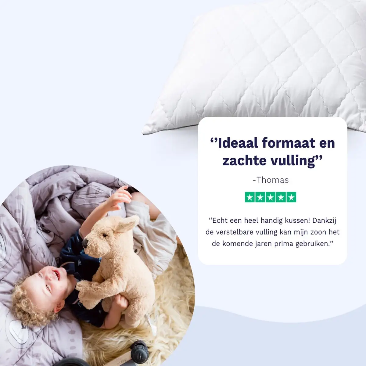 Zelesta Kinderkussen 40x60cm 11 Zelesta Kinderkussen 40x60cm - Afbeelding 9