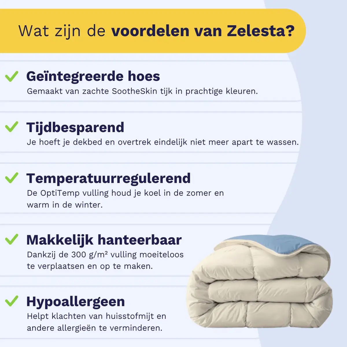 Zelesta Royalbed Bluefog and Sand Beach 140x200cm 5 Zelesta Royalbed Bluefog and Sand Beach 140x200cm - Afbeelding 3