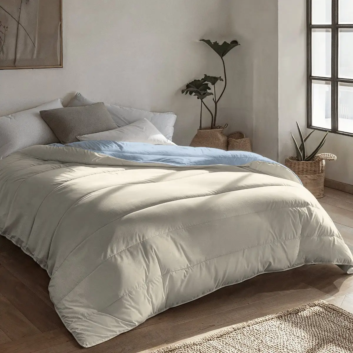Zelesta Royalbed Bluefog and Sand Beach 140x200cm 7 Zelesta Royalbed Bluefog and Sand Beach 140x200cm - Afbeelding 5