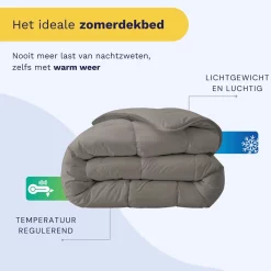 Zelesta Royalbed Light Tender grey 200x200cm 17