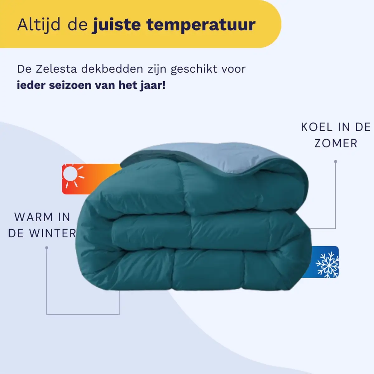 Zelesta Royalbed Midnight and Bluefog 240x200cm 6 Zelesta Royalbed Midnight and Bluefog 240x200cm - Afbeelding 4