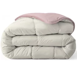 Zelesta Royalbed Pastel Pink and Cream 140x200cm