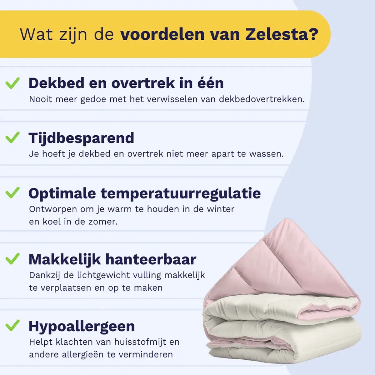 Zelesta Royalbed Pastel Pink and Cream 140x200cm 6 Zelesta Royalbed Pastel Pink and Cream 140x200cm - Afbeelding 4