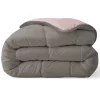 Zelesta Royalbed Pastel Pink and Tender Grey 200x240cm