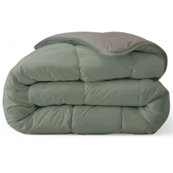 Zelesta Royalbed Tender Grey and Pastel Green 140x200cm