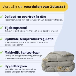 Zelesta Royalbed White Blossom 140x200cm 17