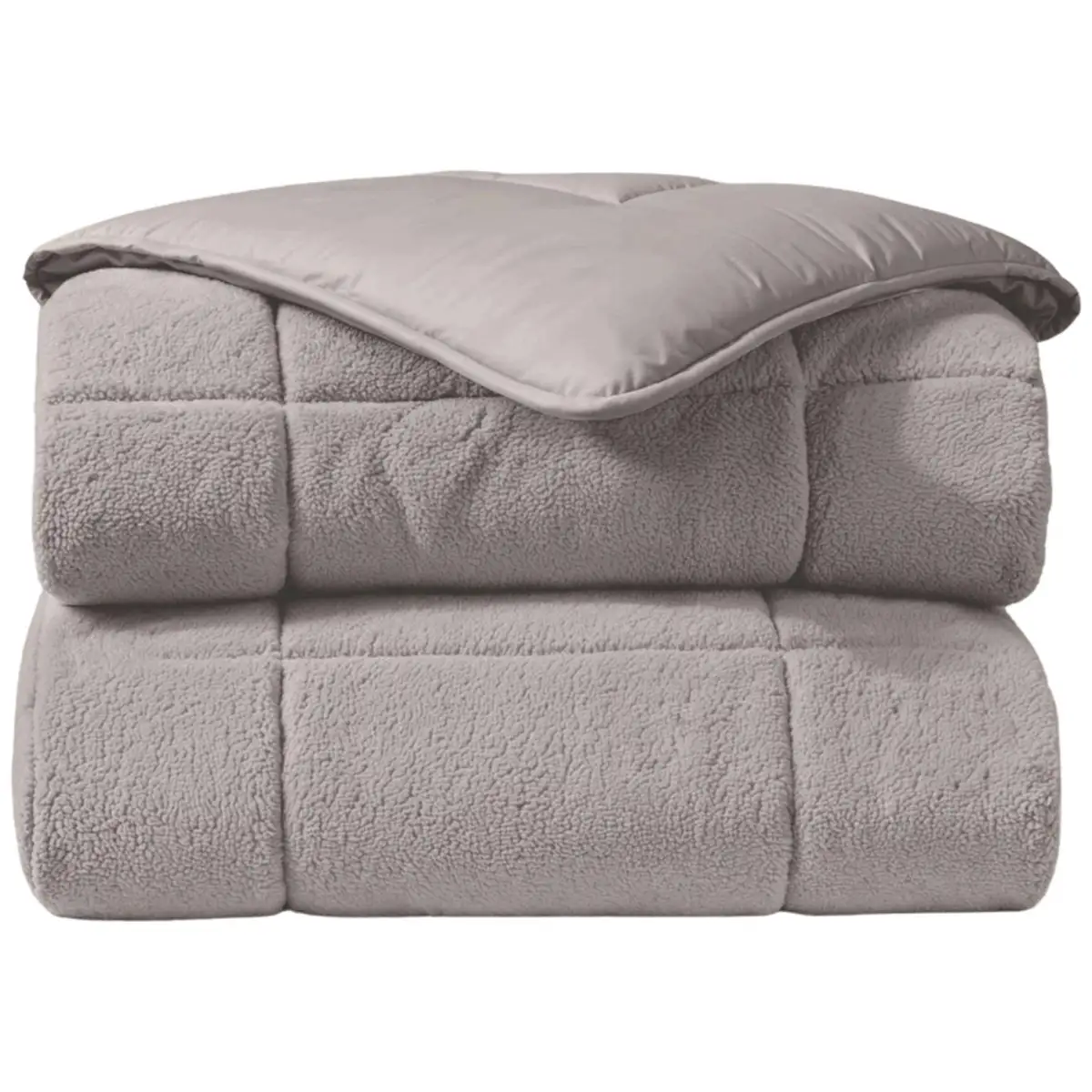 Zelesta Teddybed Taupe 140x200cm 3 Zelesta Teddybed Taupe 140x200cm