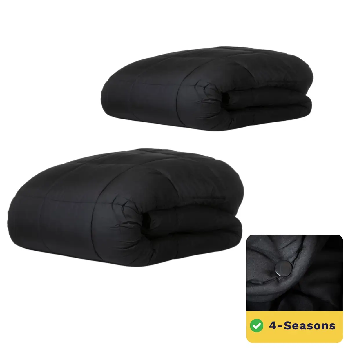 Zelesta Wonderbed 4 Seizoenen Black 200x200cm 3 Zelesta Wonderbed 4 Seizoenen Black 200x200cm