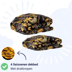 Zelesta Wonderbed 4 Seizoenen Golden Leaves 140x200cm