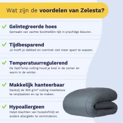 Zelesta Wonderbed 4 Seizoenen Grey 200x200cm 15