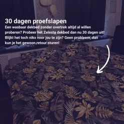 Zelesta Wonderbed 4 Seizoenen Peacock Feathers 240x200cm 22