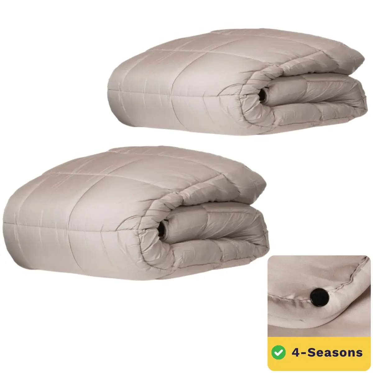 Zelesta Wonderbed 4 Seizoenen Taupe 140x200cm 3 Zelesta Wonderbed 4 Seizoenen Taupe 140x200cm