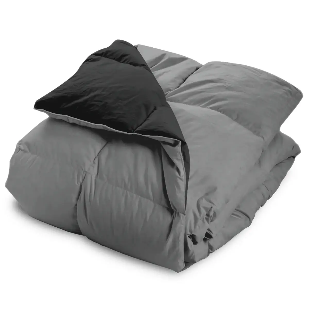 Zelesta Wonderbed Cotton Gelfiber Black and Antracite 200x220cm 4 Zelesta Wonderbed Cotton Gelfiber Black and Antracite 200x220cm - Afbeelding 2