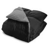 Zelesta Wonderbed Cotton Gelfiber Black and Antracite 200x220cm 1 Zelesta Wonderbed Cotton Gelfiber Black and Antracite 200x220cm