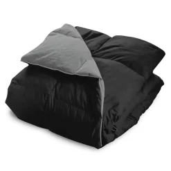 Zelesta Wonderbed Cotton Gelfiber Black and Antracite 200x220cm
