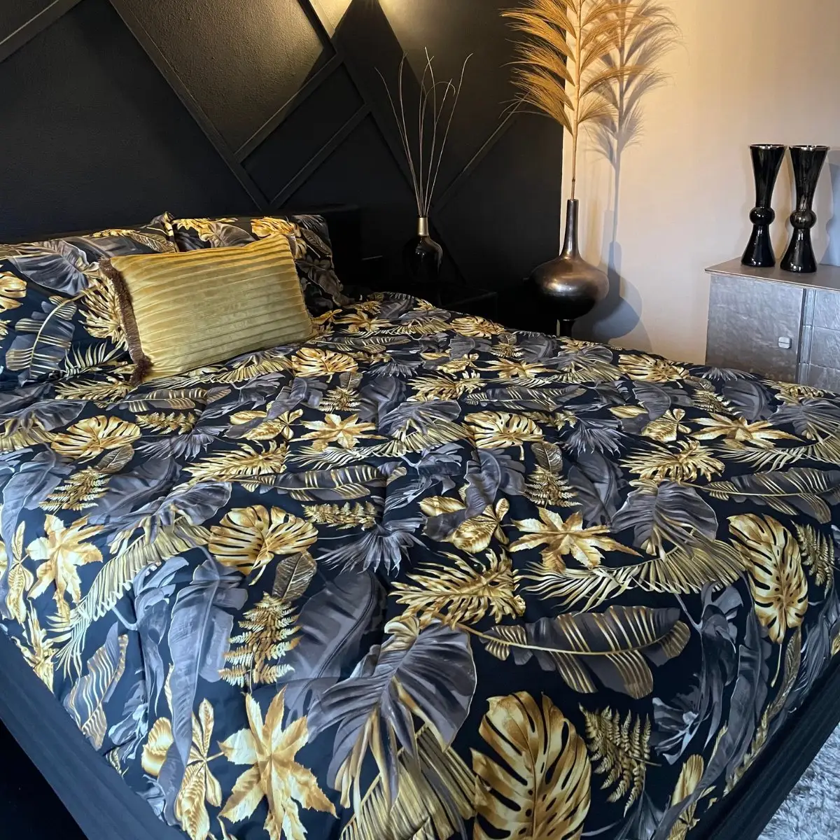 Zelesta Wonderbed Golden Leaves 160x220cm 9 Zelesta Wonderbed Golden Leaves 160x220cm - Afbeelding 7