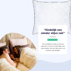 Zelesta Wonderpillow Royal Wit 80x80cm 23