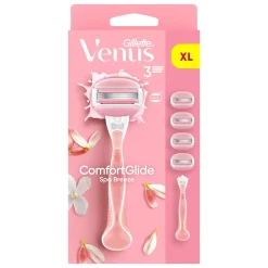 Gillette Venus ComfortGlide Spa Breeze Houder met 4 mesjes 12 Gillette Venus ComfortGlide Spa Breeze Houder met 4 mesjes