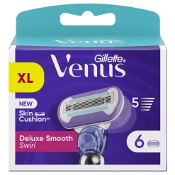 Gillette Venus Deluxe Smooth Swirl navulmesjes 6-Pack