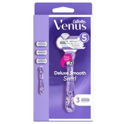 Gillette Venus Swirl Flexiball Houder + 3 mesjes