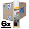 HG Roestvrijstaal Reiniger 6x300ml Streeploos Schoon 1 HG Roestvrijstaal Reiniger 6x300ml Streeploos Schoon