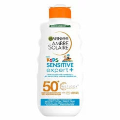Garnier Ambre Solaire Kids zonnebrandmelk SPF50+ Zonnebrand voor de kinderhuid 200ml
