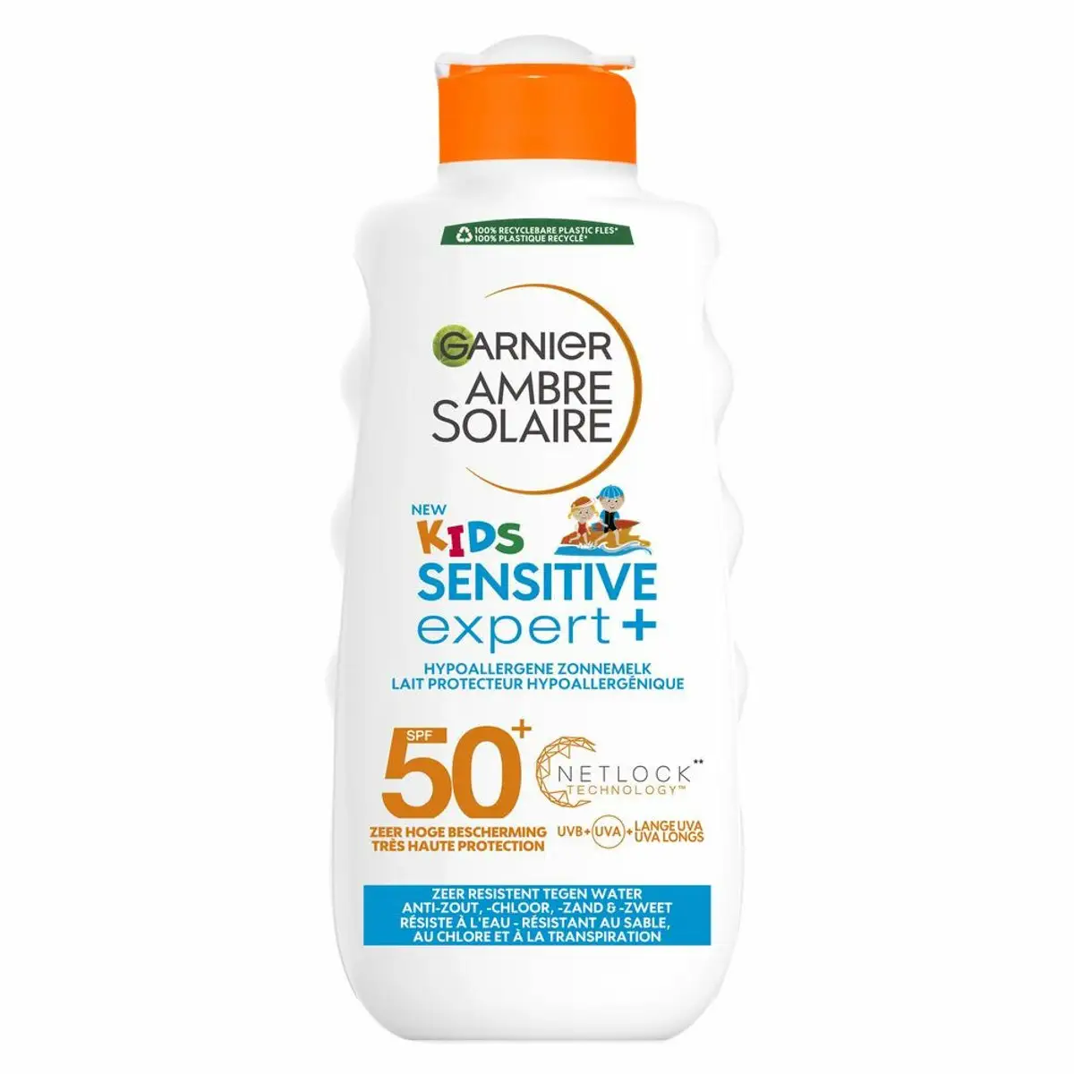 Garnier Ambre Solaire Kids zonnebrandmelk SPF50+ Zonnebrand voor de kinderhuid 200ml 3 Garnier Ambre Solaire Kids zonnebrandmelk SPF50+ Zonnebrand voor de kinderhuid 200ml