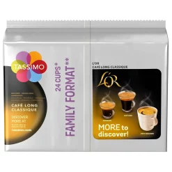 L'Or Tassimo Café Long Classique 24 Pods - Family Format**