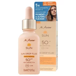 M.Asam Sun Drop Fluid SPF50 30ml Hydraterende zonbescherming