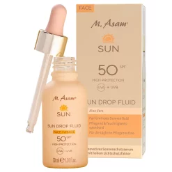 M.Asam Sun Drop Fluid SPF50 30ml Hydraterende zonbescherming