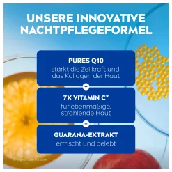 Nivea Q10 Energy Nachtcrème 50ml Anti-Rimpel & Hydratatie en Vitamine C