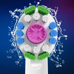 Oral-B 3D White Opzetborstels 4 Stuks met CleanMaximiser